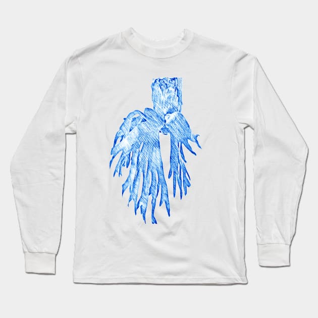 staghorn fern Long Sleeve T-Shirt by Banyu_Urip